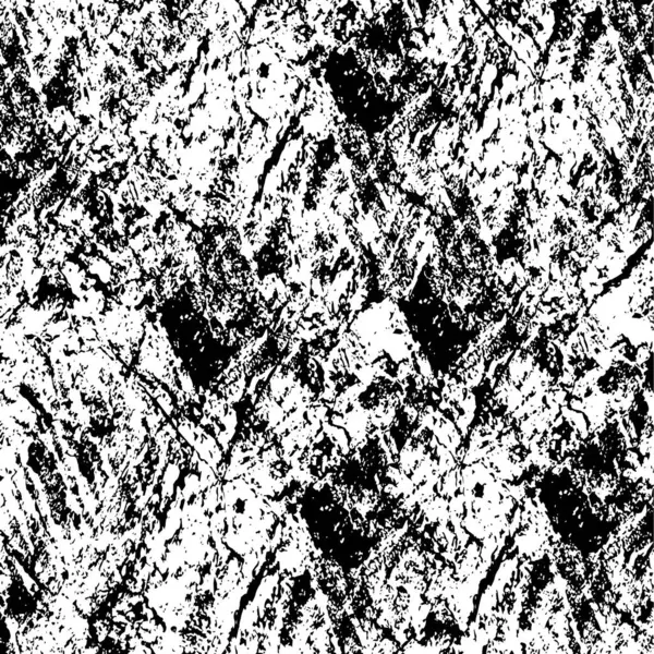 Schwarz Weiße Grunge Illustration Schmutzige Textur — Stockvektor