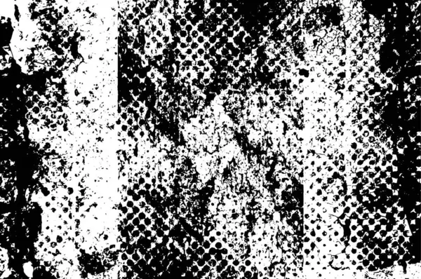 Ilustración Grunge Blanco Negro Textura Rayada — Archivo Imágenes Vectoriales