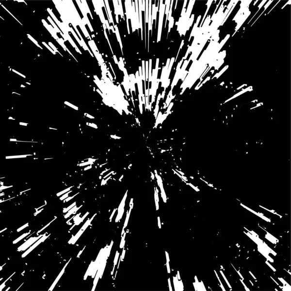 Чорно Біла Гранжева Ілюстрація Подряпана Текстура — стоковий вектор