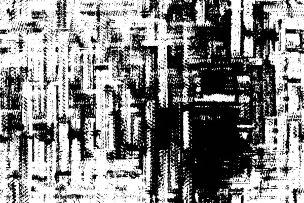 Монохромна Гранжева Ілюстрація Подряпана Текстура — стоковий вектор