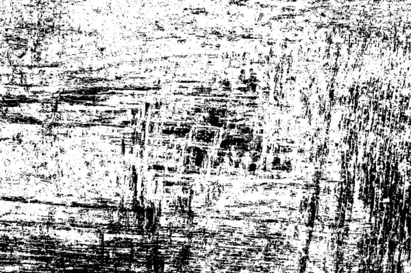 Illustrazione Grunge Monocromatica Texture Graffiata — Vettoriale Stock