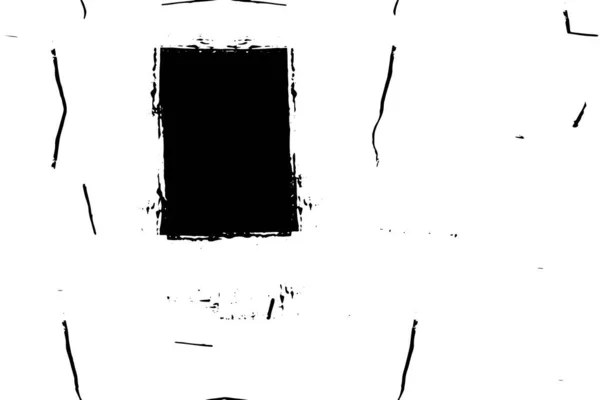 飞溅的磨擦图案设计笔刷笔划 覆盖纹理 黑白相间的染纸质地 素描磨擦设计 用于海报 贴纸布局 — 图库矢量图片