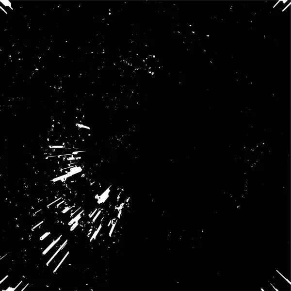 Abstraktní Černobílá Textura Grunge Vektorové Pozadí — Stockový vektor