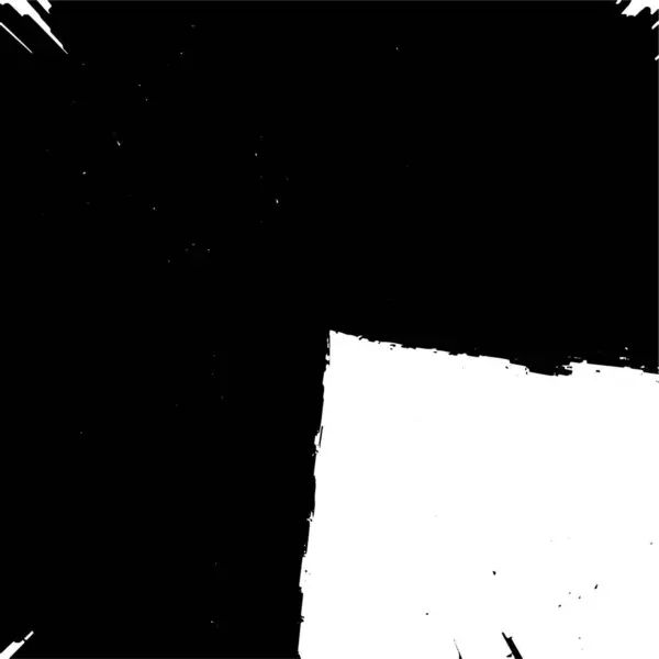 Abstrakte Schwarz Weiß Textur Grunge Vektor Hintergrund — Stockvektor