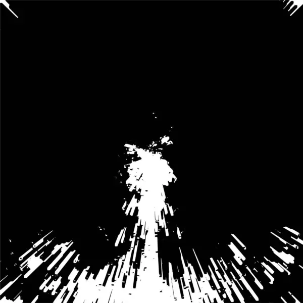 Abstraktní Černobílá Textura Grunge Vektorové Pozadí — Stockový vektor