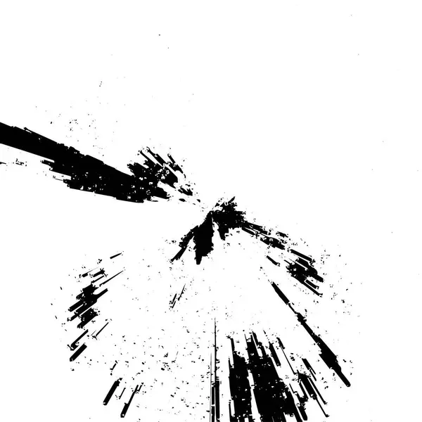Czarny Biały Zarysowany Tło Linii Grunge Tło Abstrakcyjny Wektor Ilustracji — Wektor stockowy