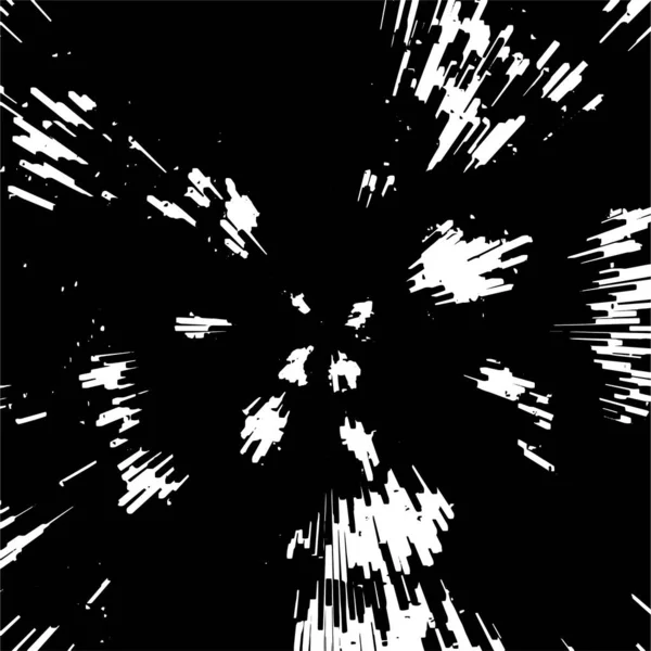 Fond Rayé Noir Blanc Avec Lignes Fond Grunge Illustration Vectorielle — Image vectorielle