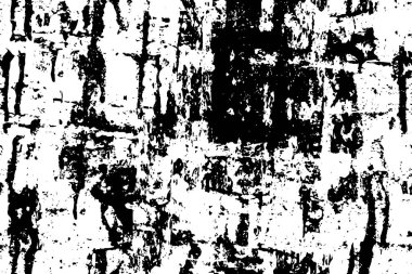 Çizik ve çatlaklarla metal doku