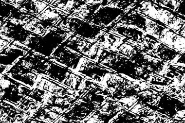 Çizikler, çizikler ve çizikler olan siyah beyaz bir arka plan.