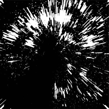 Soyut siyah-beyaz grunge arka planı. Vektör illüstrasyonu