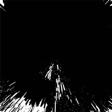 Soyut siyah-beyaz grunge arka planı. Vektör illüstrasyonu