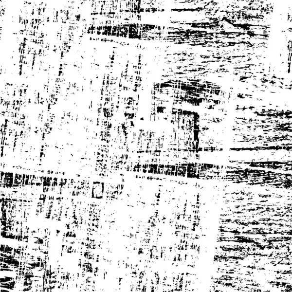 Черно Белая Текстура Эффект Гранжа — стоковый вектор