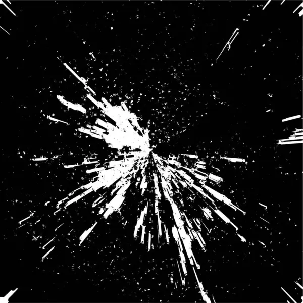 Siyah Beyaz Desenli Grunge Etkisi — Stok Vektör
