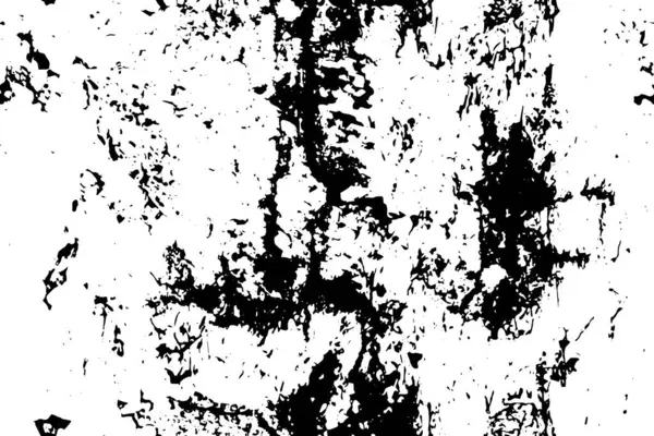 Patrón Texturizado Blanco Negro Efecto Grunge — Archivo Imágenes Vectoriales
