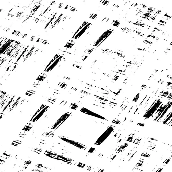 Černý Bílý Texturovaný Vzor Efekt Grunge — Stockový vektor