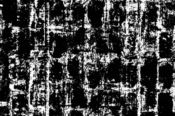 Černý Bílý Texturovaný Vzor Pozadí Abstraktním Designem — Stockový vektor