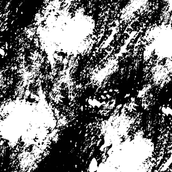 Черно Белый Текстурированный Рисунок Фон Абстрактным Дизайном — стоковый вектор