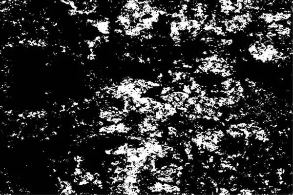 Monochrome Grunge Textur Raues Muster — Stockvektor