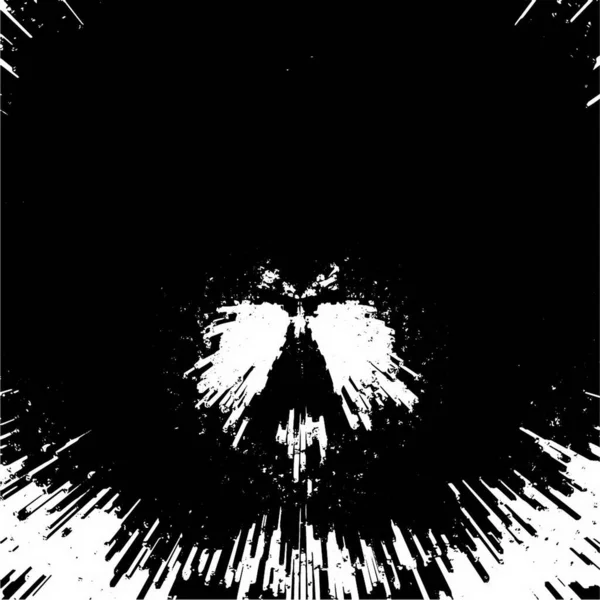 Textura Monochromatického Grunge Hrubý Vzor — Stockový vektor