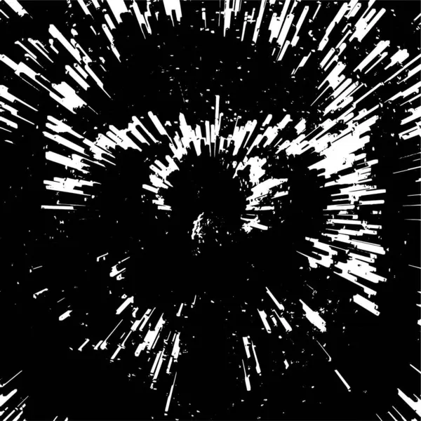 Monochromatický Grunge Textura Hlučný Vzor — Stockový vektor