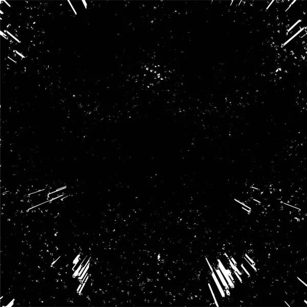 Černá Bílá Grunge Textura Hlučný Vzor — Stockový vektor