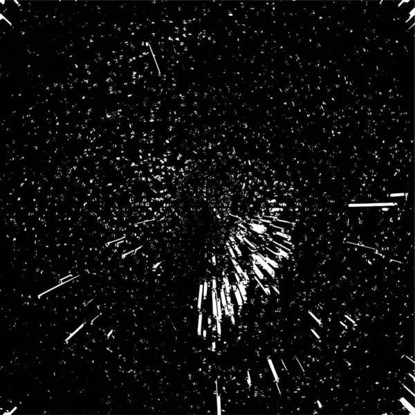 Zwart Wit Grunge Textuur Luidruchtig Patroon — Stockvector