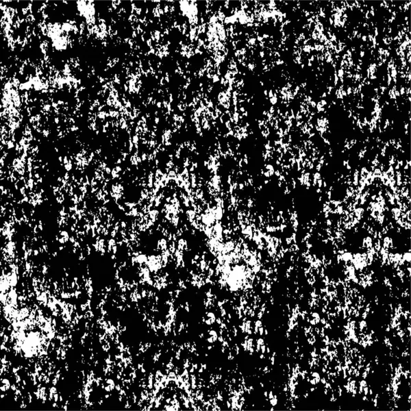 Textura Grunge Blanco Negro Patrón Ruidoso — Vector de stock