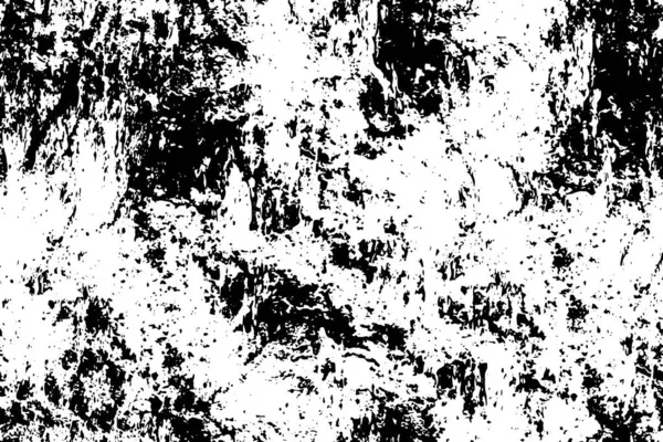 Черно Белая Текстура Гранжа Шумный Узор — стоковый вектор