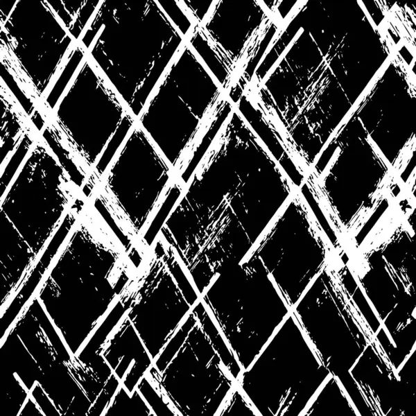 Textura Grunge Blanco Negro Patrón Ruidoso — Archivo Imágenes Vectoriales
