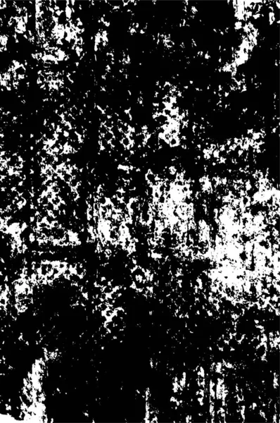 Černá Bílá Grunge Textura Hlučný Vzor — Stockový vektor
