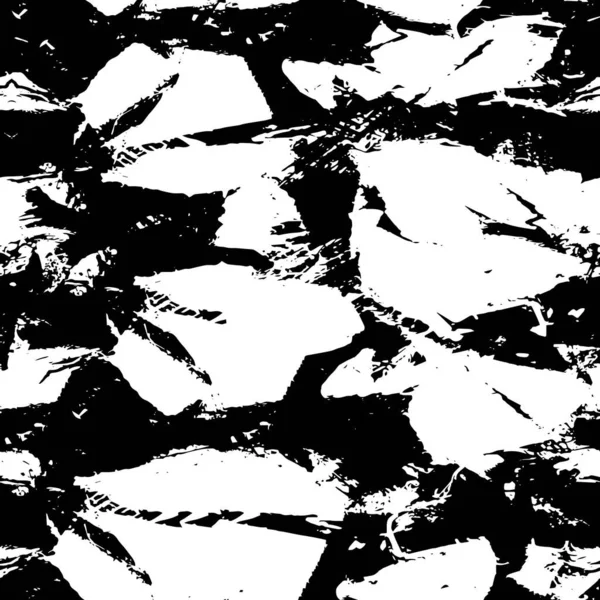 Grunge Texture Bianco Nero Motivo Rumoroso — Vettoriale Stock