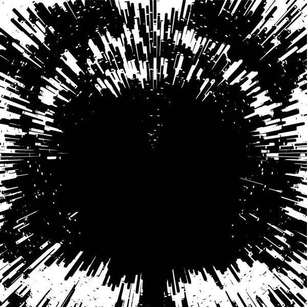 Schwarz Weiß Zerkratzter Hintergrund Mit Linien Grunge Hintergrund Abstrakte Vektorillustration — Stockvektor