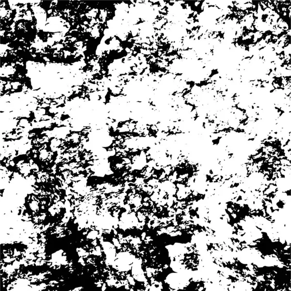 Verzweifelten Hintergrund Schwarz Weißer Textur Kratzer Und Linien Abstrakte Vektorillustration — Stockvektor