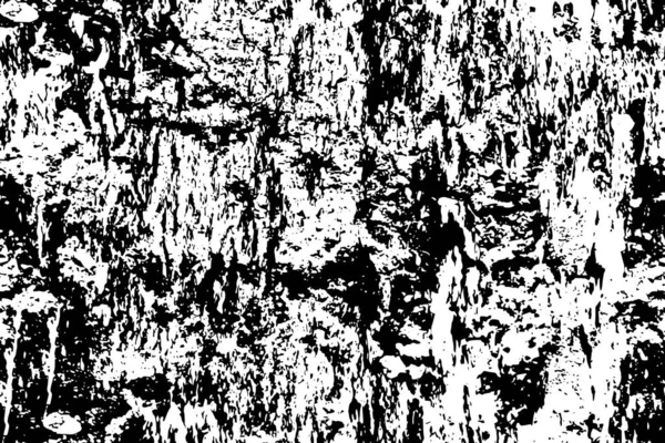 Beunruhigende Überlagerungstextur Aus Staubbeton Steingeschältem Asphalt Grunge Hintergrund Vektor Halbton — Stockvektor