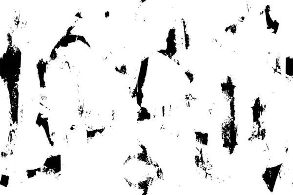 Schwarz Weiße Grunge Textur Vektorhintergrund Kopierraum — Stockvektor