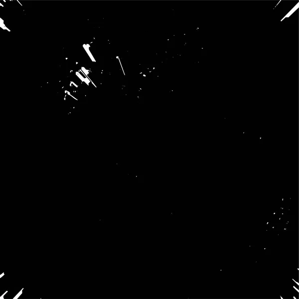Textura Preta Branca Grunge Superfície Vetorial Abstrata — Vetor de Stock