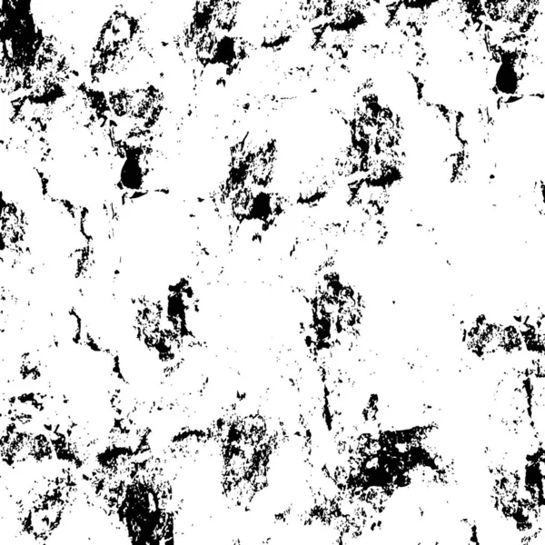 抽象的な背景 グラウンジテクスチャー 黒と白 ベクトルイラスト — ストックベクタ