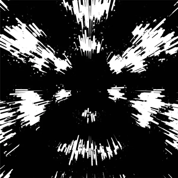 Vector Illustratie Zwart Wit Abstracte Grunge Achtergrond — Stockvector