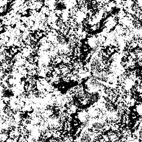 Fekete Fehér Absztrakt Grunge Textúra Háttér Vektorillusztráció — Stock Vector