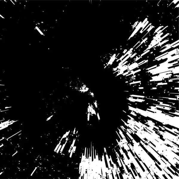Zwart Wit Abstracte Grunge Textuur Achtergrond Vectorillustratie — Stockvector