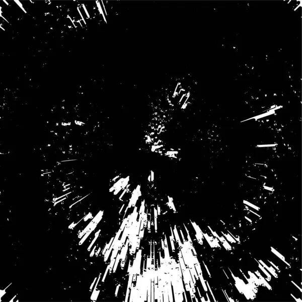 Textura Grunge Abstracta Blanco Negro Fondo Ilustración Vectorial — Vector de stock