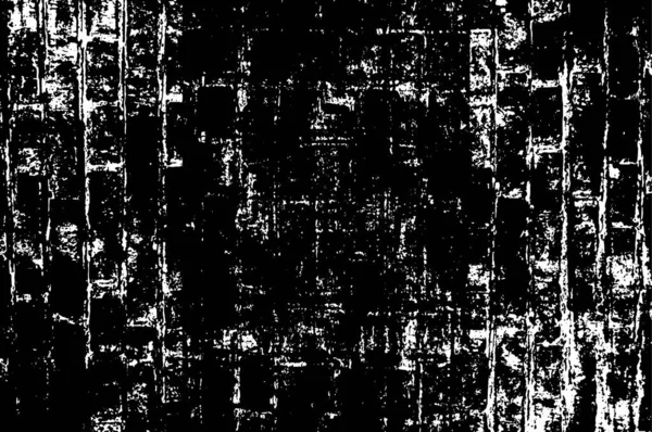 Zwart Wit Abstracte Grunge Textuur Achtergrond Vectorillustratie — Stockvector