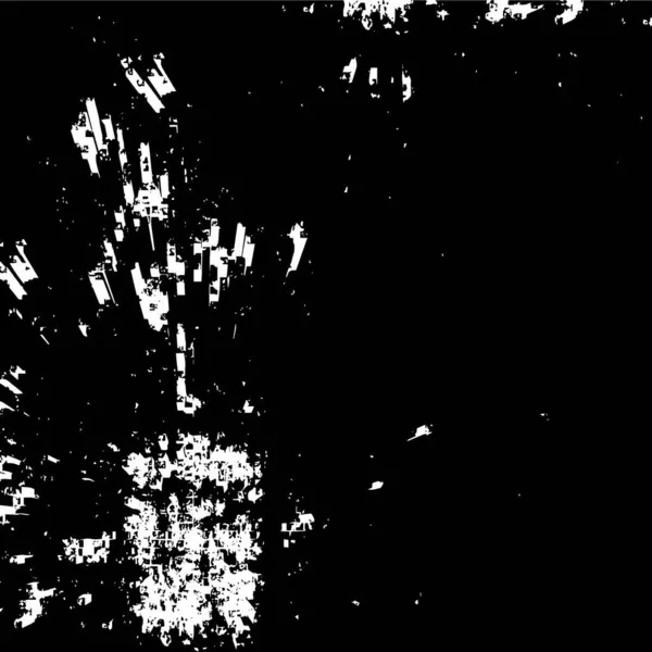 Noir Blanc Abstrait Texture Grunge Fond Illustration Vectorielle — Image vectorielle