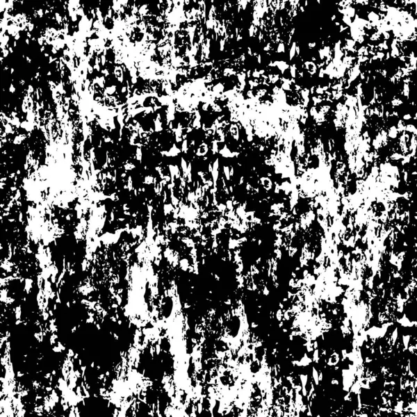 Noir Blanc Abstrait Texture Grunge Fond Illustration Vectorielle — Image vectorielle