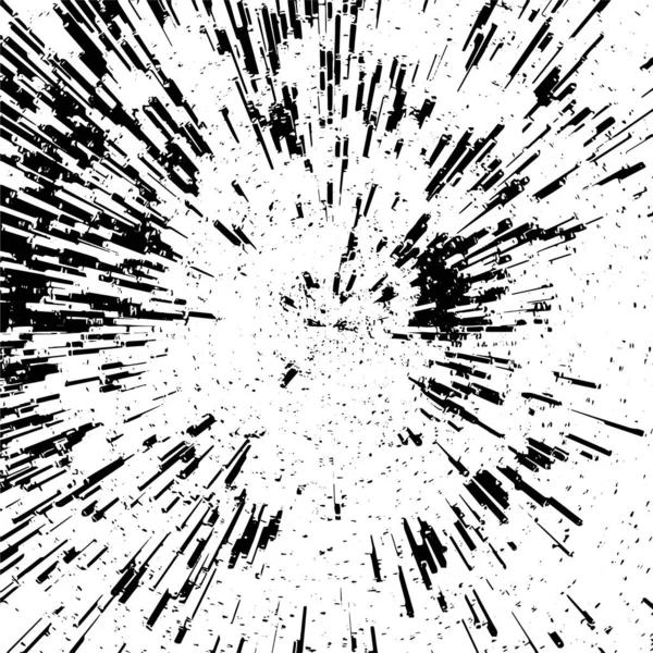 Monochrom Abstrakter Grunge Hintergrund — Stockvektor