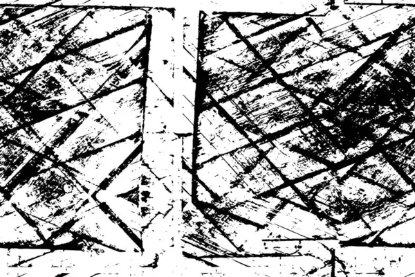 Monocromático Abstrato Grunge Texturizado Fundo — Vetor de Stock
