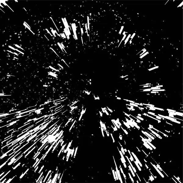 Fundal Grunge Alb Negru Textură Monocromă Abstractă Ilustrație Vectorială — Vector de stoc