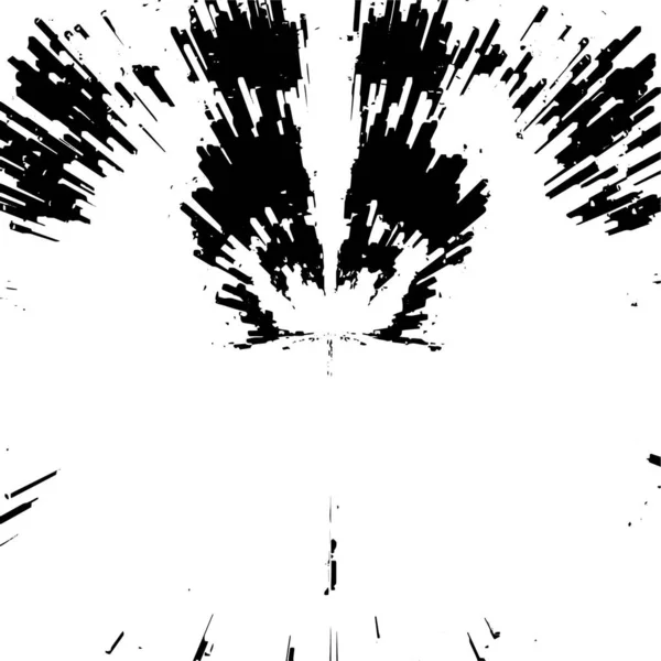 Černá Bílá Poškrábaná Pozadí Grunge Pozadí Abstraktní Vektorové Ilustrace — Stockový vektor