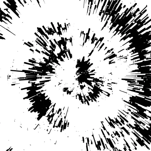 Черный Белый Гранж Фон Абстрактная Монохромная Текстура Векторная Иллюстрация — стоковый вектор
