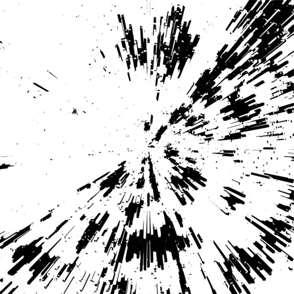 Czarno Białe Tło Grunge Abstrakcyjna Tekstura Monochromatyczna Ilustracja Wektora — Wektor stockowy